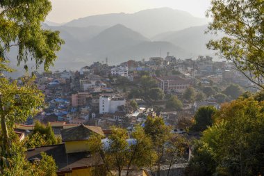 Nepal 'deki Tansen kasabasına bakın