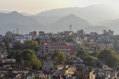 Nepal 'deki Tansen kasabasına bakın