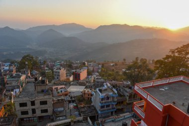 Nepal 'deki Tansen kasabasına bakın