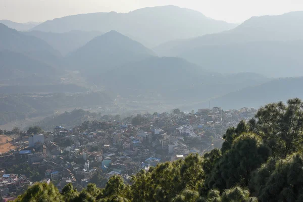 Nepal 'deki Tansen kasabasına bakın