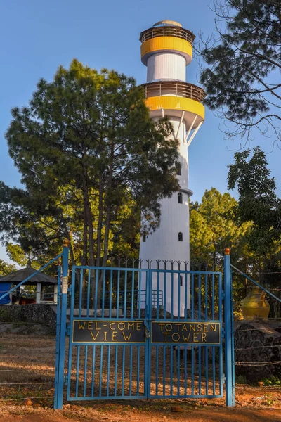 Torre Vista Sobre Tansen Nepal — Foto de Stock