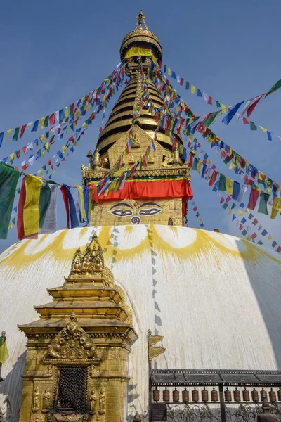 Temple Swayambhunath Katmandou Népal — Photo