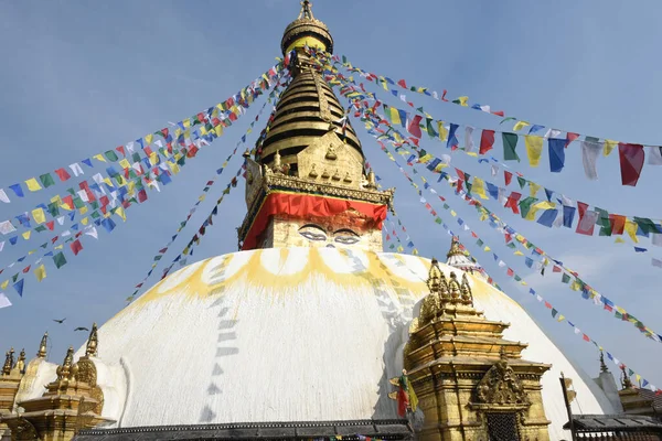 Temple Swayambhunath Katmandou Népal — Photo