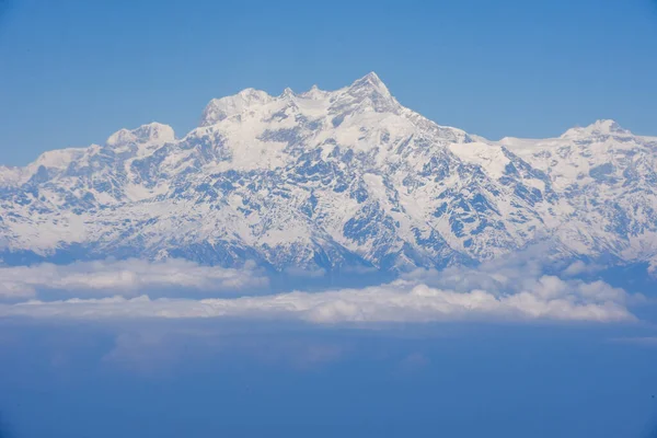 Paisaje Del Himalaya Vista Aérea Cresta Sobre Nepal —  Fotos de Stock