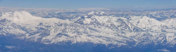 Landschaft Des Himalaya Kamms Luftaufnahme Über Nepal — Stockfoto