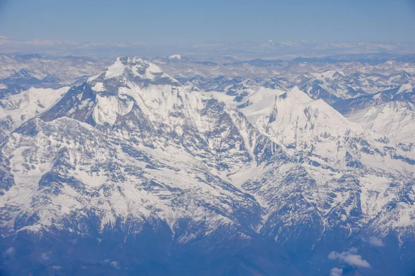 Пейзаж Гималайского Хребта Видом Непал — стоковое фото