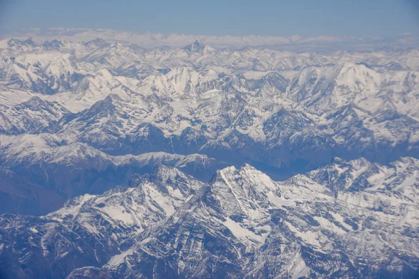 Landskap Himalaya Antenn Utsikt Över Nepal — Stockfoto