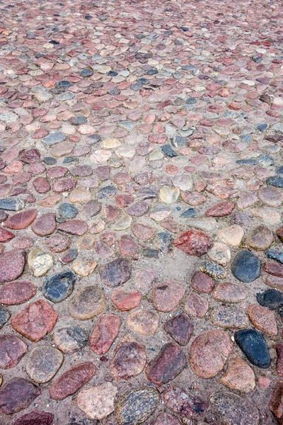 Old European irregular cobblestones. — Stock Photo, Image