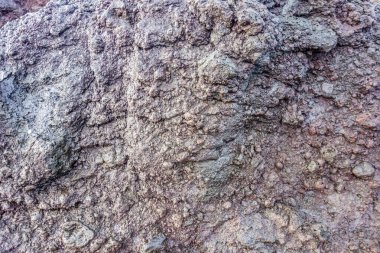 Volkanik holdingin soyut arka planının ayrıntıları.