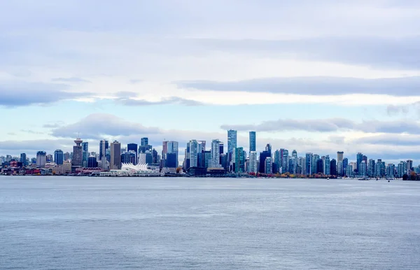 Vancouver Canada Oktober 2018 Skyline Över Centrala Vancouver Sett Från — Stockfoto