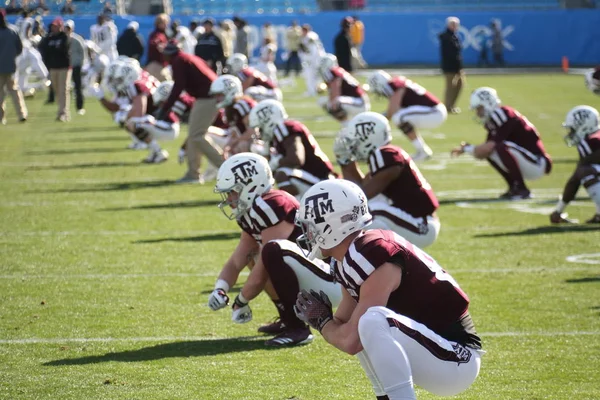 Charlotte, North Carolina/ABD 29 Aralık 2017: 2017 Ncaa College Football 'Yoktur kase' Texas A ve M Üniversitesi vs Wake Forest Üniversitesi Amerika banka Stadyumu'nda.