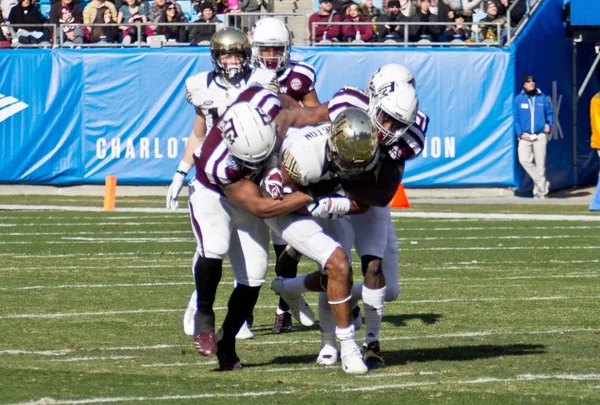 Charlotte, North Carolina/ABD 29 Aralık 2017: 2017 Ncaa College Football 'Yoktur kase' Texas A ve M Üniversitesi vs Wake Forest Üniversitesi Amerika banka Stadyumu'nda.