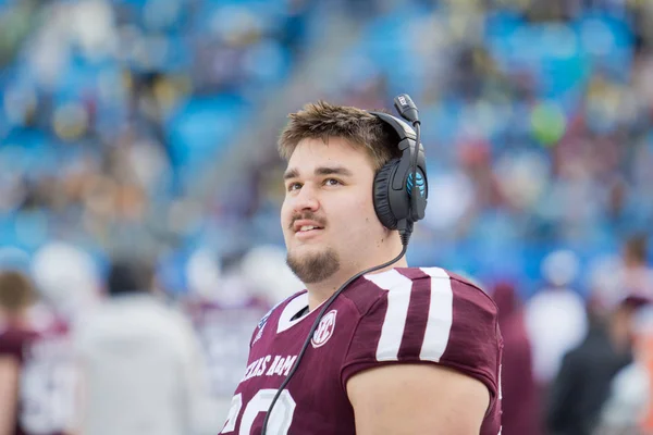 Charlotte, North Carolina/ABD 29 Aralık 2017: 2017 Ncaa College Football 'Yoktur kase' Texas A ve M Üniversitesi vs Wake Forest Üniversitesi Amerika banka Stadyumu'nda.