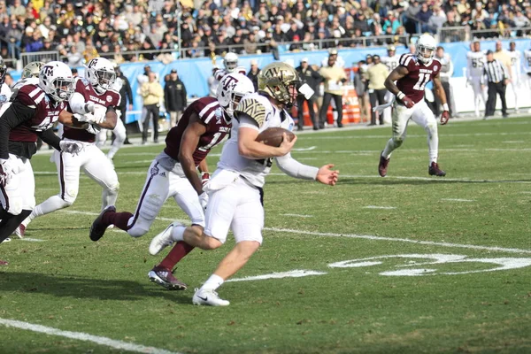 Charlotte, North Carolina/ABD 29 Aralık 2017: 2017 Ncaa College Football 'Yoktur kase' Texas A ve M Üniversitesi vs Wake Forest Üniversitesi Amerika banka Stadyumu'nda.