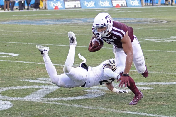 Charlotte, North Carolina/ABD 29 Aralık 2017: 2017 Ncaa College Football 'Yoktur kase' Texas A ve M Üniversitesi vs Wake Forest Üniversitesi Amerika banka Stadyumu'nda.
