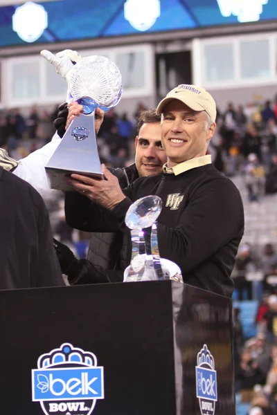 Charlotte, North Carolina/ABD 29 Aralık 2017: 2017 Ncaa College Football 'Yoktur kase' Texas A ve M Üniversitesi vs Wake Forest Üniversitesi Amerika banka Stadyumu'nda.