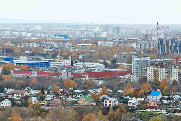 Nizjni Novgorod Rusland 2019 Russisch Woongebied Slaapkamer Gemeenschap Industriële Stadswijk — Stockfoto