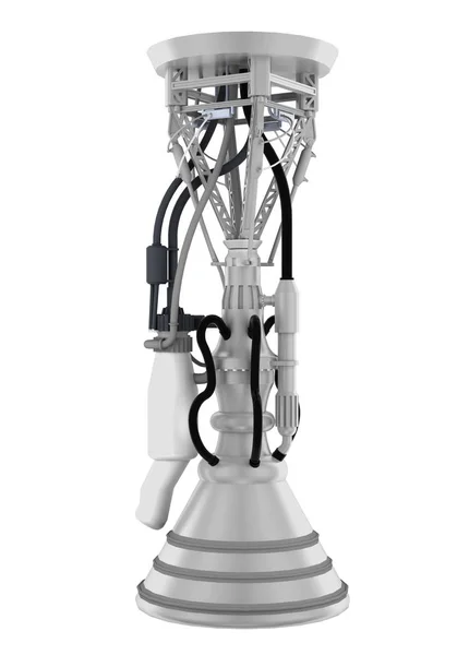 Unidad de motor cohete 3d renderizado —  Fotos de Stock