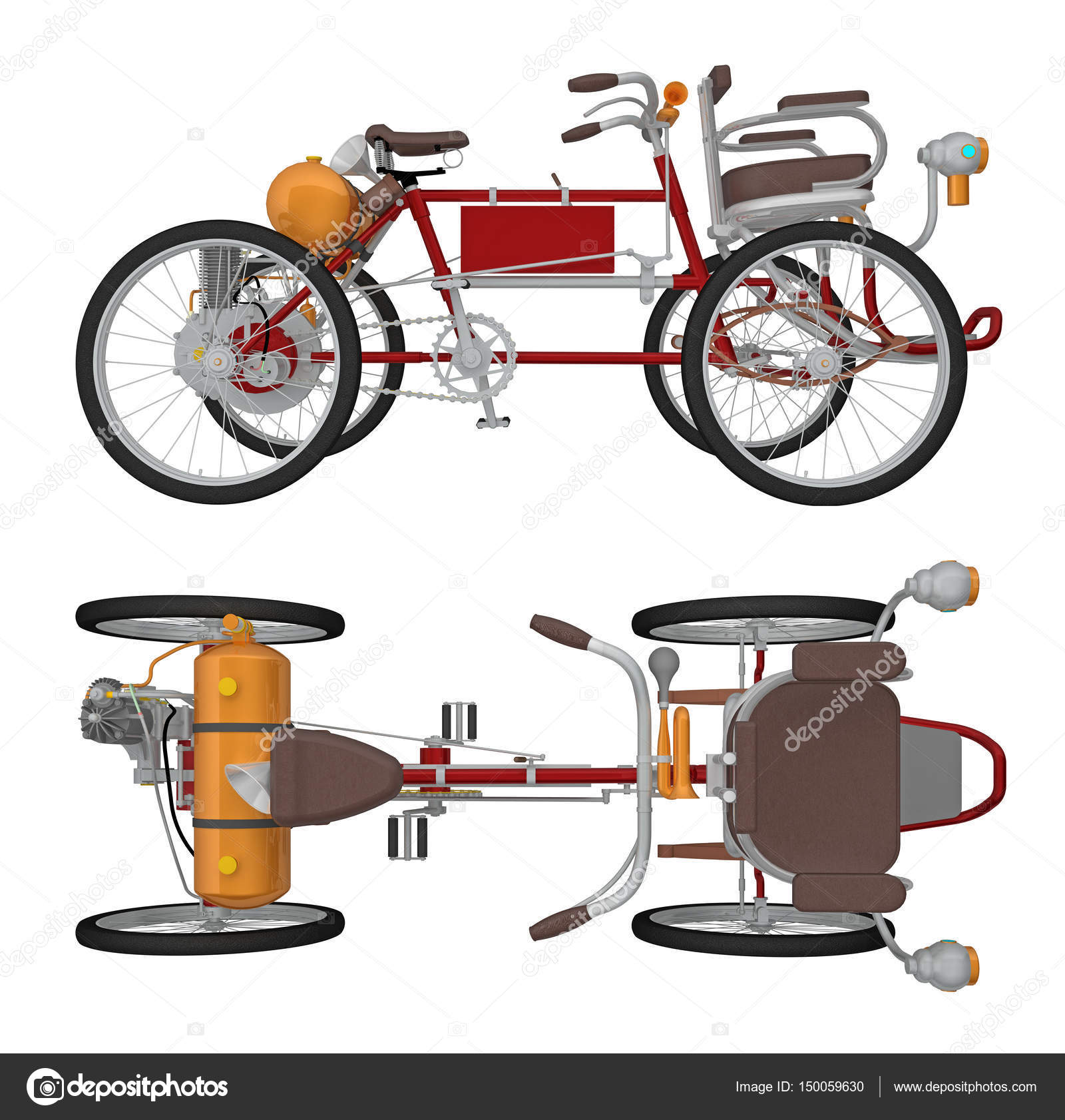 four wheel cycle