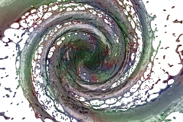 Girdap renkli sıvı — Stok fotoğraf