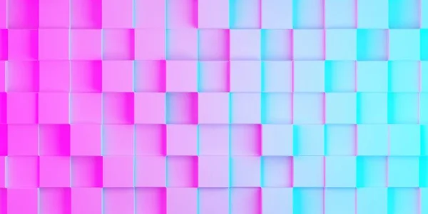 Pembe mavi renkte çıkan küplerin arkaplanı