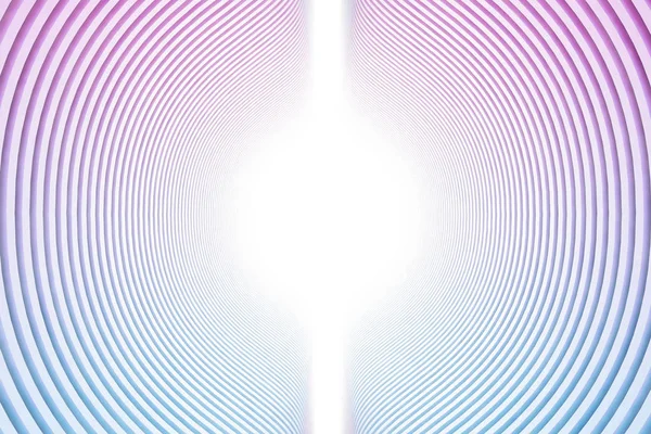 Beyaz ışık ile hipnotik tünel — Stok fotoğraf