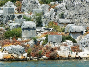 Simena batık şehir. Türkiye, Kekova