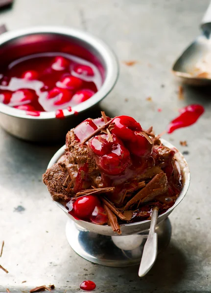 Helado de bosque negro — Foto de Stock