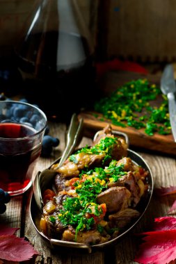 Ossobuco Milanese.style rustik. 