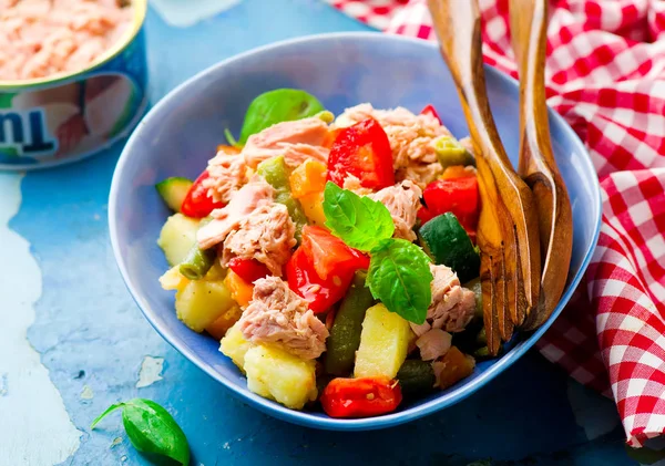 Genoa Salad with Tuna — Stock Photo, Image