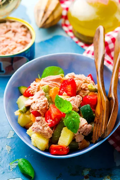 Genua sallad med tonfisk — Stockfoto