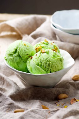 Fıstıklı dondurma.