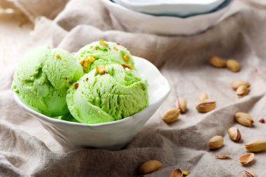 Fıstıklı dondurma.