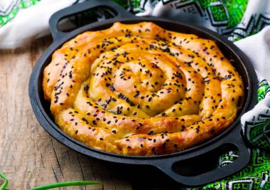 Vertuta - ıspanak beyaz spiral