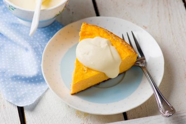 Balkabaklı cheesecake