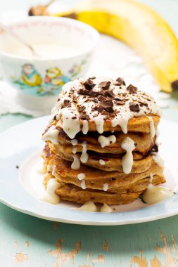 muz krep krem peynir sır ile