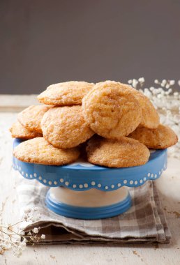 Kabak snickerdoodle çerezleri... rustik tarzı
