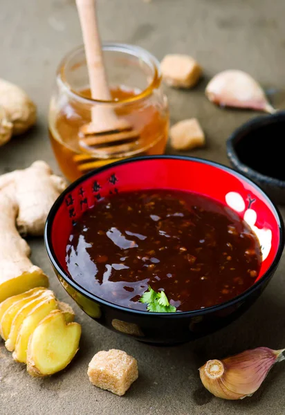 Teriyaki, salsa tradicional japonesa . —  Fotos de Stock