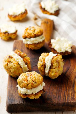 havuç kek kurabiye... rustik tarzı