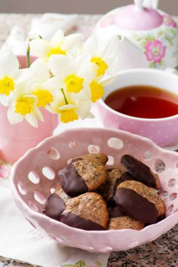 çikolata daldırma galvaniz tohum cookies.style vintage