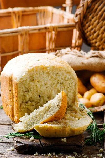 Pane di patate e rosmarino rustico .style — Foto Stock