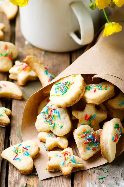 Zure room snel cookies... vintage stijl — Stockfoto