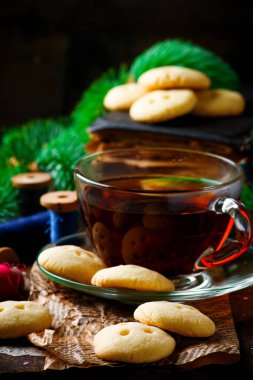 düğme kurabiye... rustik tarzı