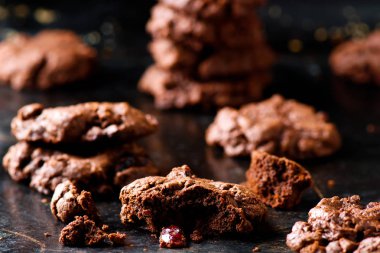 Çikolatalı tava kurabiye