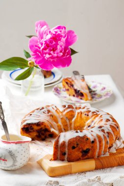 Muz ve yaban mersini bread.style vintage