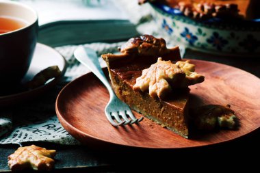 Kabak Pie.style rustik. seçici odak