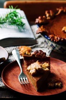 Kabak Pie.style rustik. seçici odak