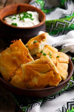 Lavaş patates pies.style rustik