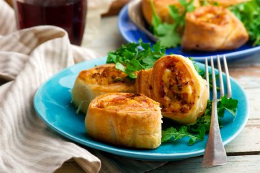 tavuk cordon bleu Hilal rolls.style rustik