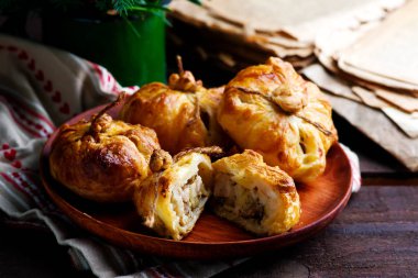 Mini tavuk payları... rustik tarzı